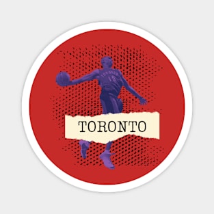 Vince Carter Dunk Toronto Minimalist 90s Nostalgia Magnet